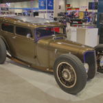 Troy Trepanier's SEMA Battle of the Builders winning carâ€”a 1929 Ford Model-A Tudorâ€”in the Driven Performance SEMA booth