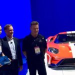 Billy Longfellow (right) was honored by Ford with the Outstanding Achievement in Design award at the 2017 SEMA Show