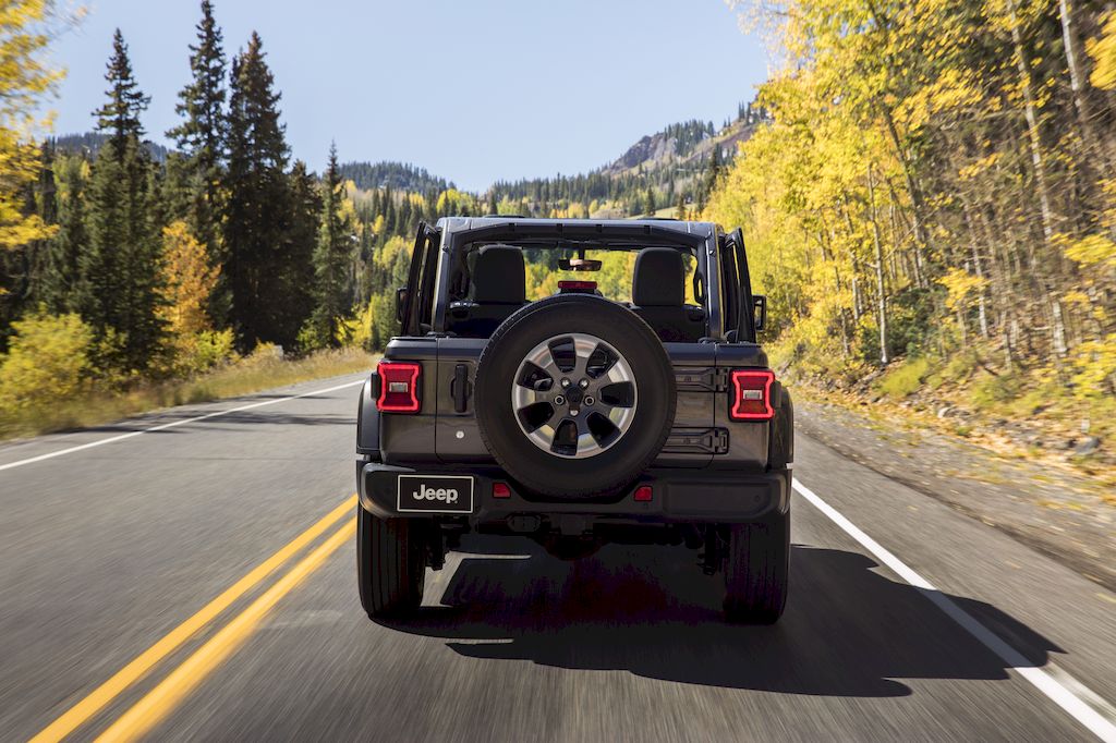 All-new 2018 Jeep Wrangler Sahara