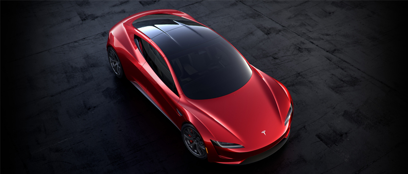 The Tesla Roadster is pure torque with a new-age design, punctuated by its glass roof and four-seat capacity.