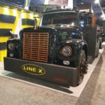 Classic truck at the 2017 SEMA Show at the Las Vegas Convention Center