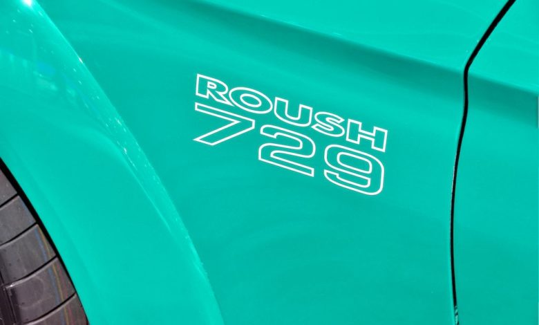 Roush's "Boss 729" is a modern take on the legendary 1969-70 Boss 429 production cars that were built in small numbers to make