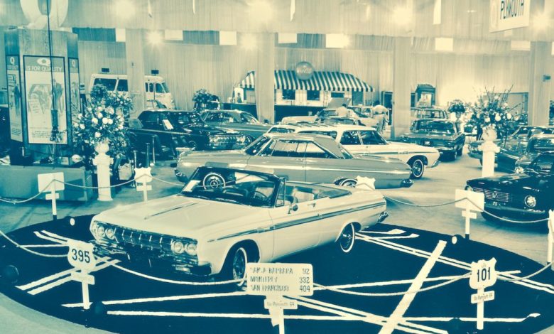 A fun throwback to yesteryear was the mounting of historic images of the earlier times of the LA Auto Show, and it showed the ob