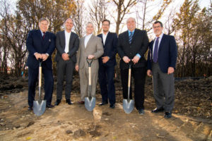 Hella broke ground in November on its new U.S. administrative and technical center in Northville, Michigan