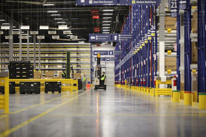 The Mopar Parts Distribution Center in Romulus, Michigan