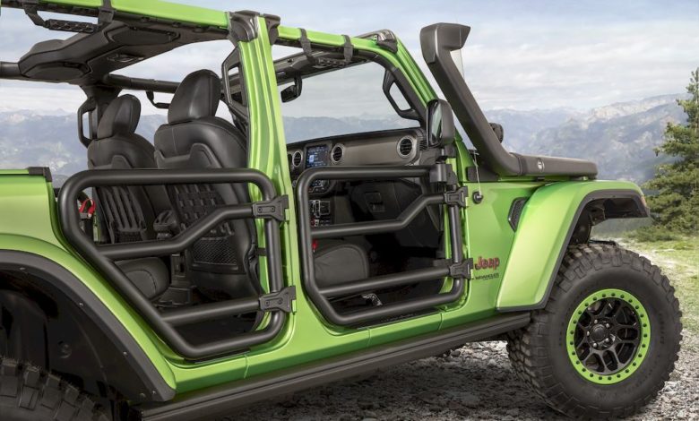 2018 Jeep Wrangler Rubicon with Mopar accessories