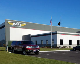 Mickey Thompson's new headquarters facility in Stow, Ohio