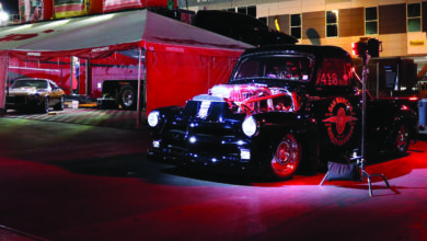1954 land speed quad turbo Duramax diesel Chevrolet truck customized by Johnsonâ€™s Hot Rod Shop