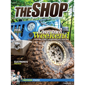 The cover of THE SHOP magazine's January issue