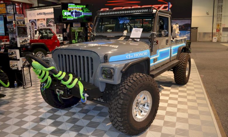 Jeep captured by THE SHOP staff at the 2017 SEMA Show in Las Vegas