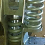 Custom springs by EATON Detroit Spring for Gen. George S. Pattonâ€™s WWI tank, rebuilt by Hoosier Restoration and Movie Props