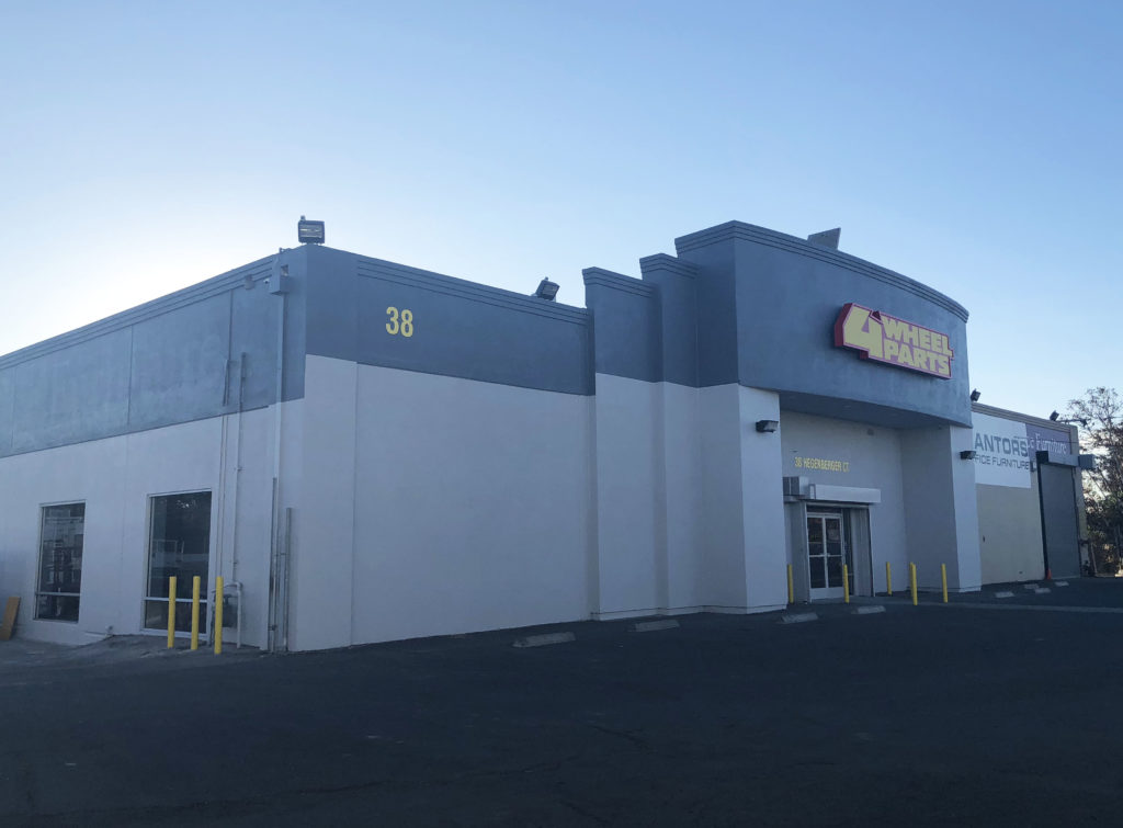 The new 4 Wheel Parts' Oakland, California shop