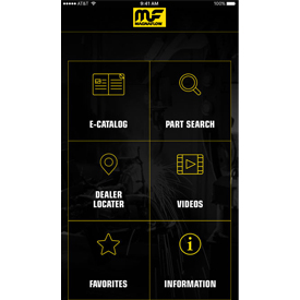 Screenshot of MagnaFlow's new app, which the company launched to simplify the search, purchase, and installation of its exhaust