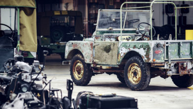 1948 Land Rover launch vehicle recently discovered after missing for 63 years