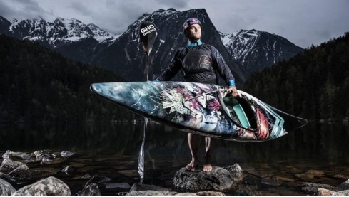 Martin Turecek of WrapStyle turned a kayak into a piece of art. The kayak is wrapped in Avery Dennison MPI 1005.