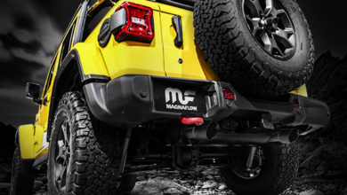 2018 Jeep Wrangler JL fitted with a MagnaFlow exhaust system