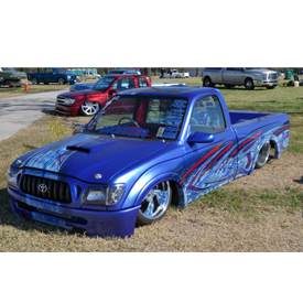 Truck featuring KICKER product at a former Lone Star Throwdown in Conroe, Texas