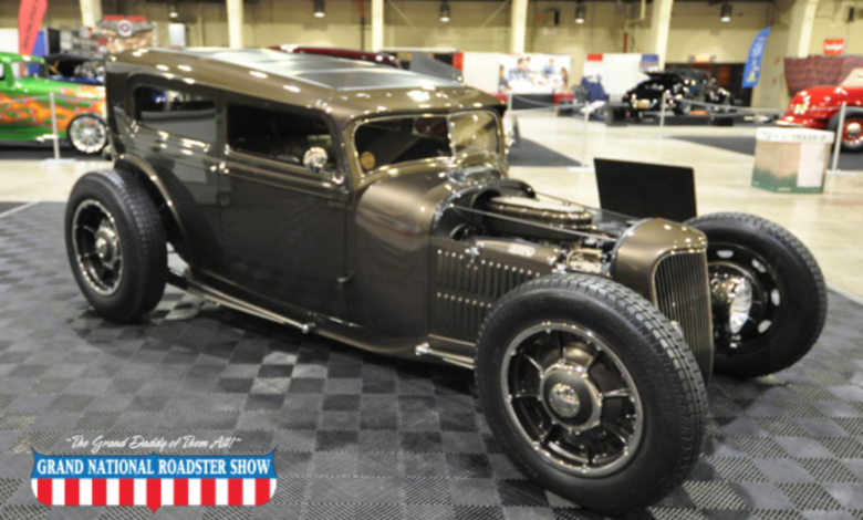 1929 Ford Model A owned by Mark Mariani won the 2018 Al Slonaker Memorial Award and 2018 Best Rod.
