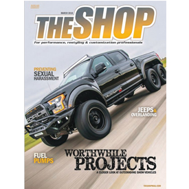 Cover for the March 2018 issue of THE SHOP magazine