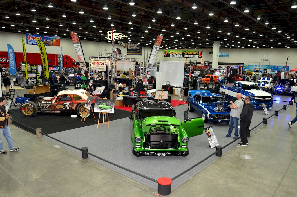 The D Lot at the March 2-4 Detroit Autorama car show