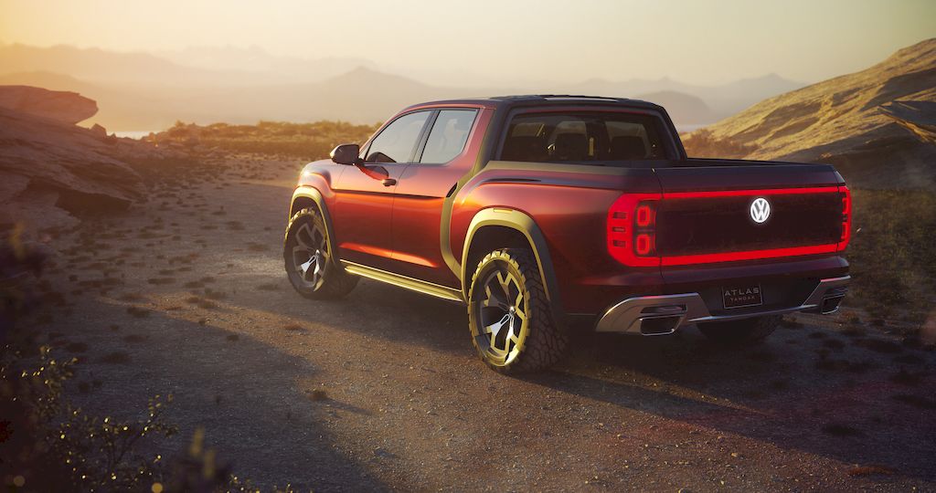 Volkswagen Atlas Tanoak truck concept