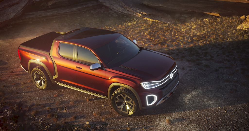Volkswagen Atlas Tanoak truck concept