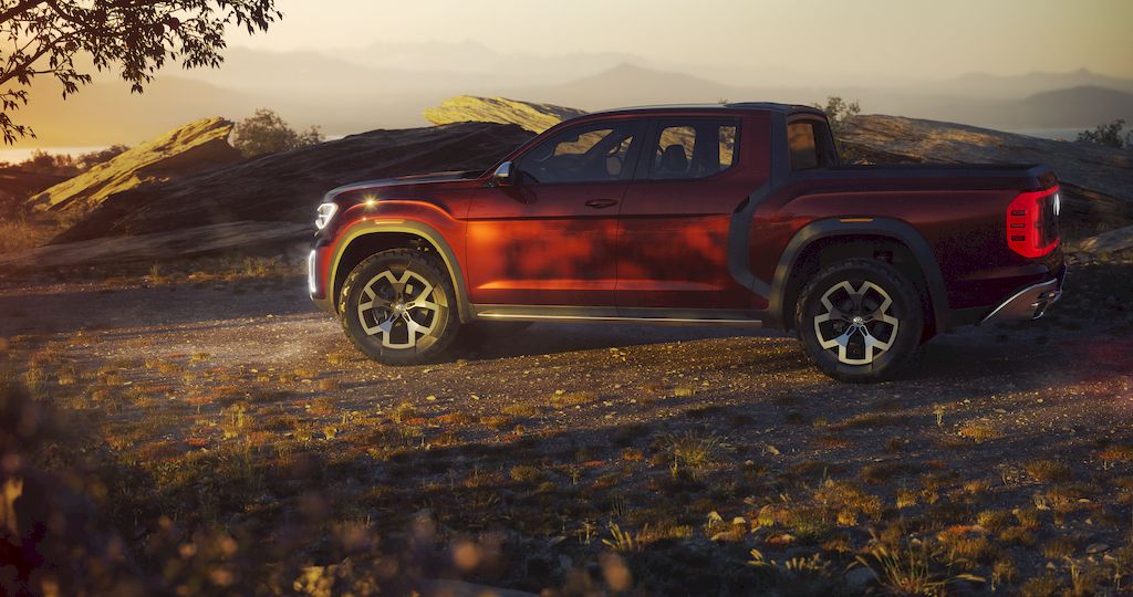 Volkswagen Atlas Tanoak truck concept