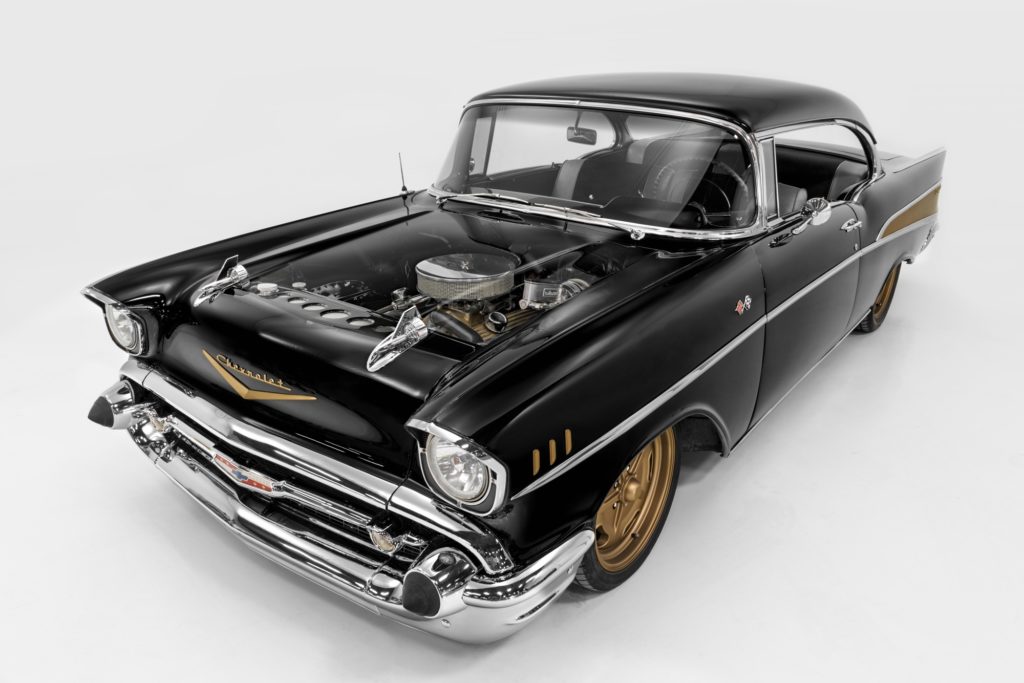 1957 Chevrolet Bel Air customized by Classic Car Studio (CCS) in the first season of Speed is the New Black on Velocity