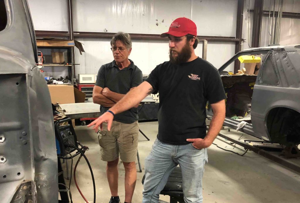 Blake Meaux, owner of Moâ€™ Muscle Cars