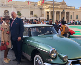 This 1960 Citroën ID19 Le Paris owned by Mullin Automotive Museum won the title of Best in Show at the Valletta Concours dâ€™Elega