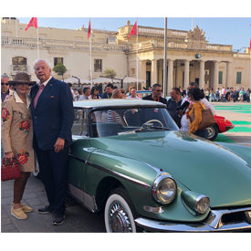 This 1960 Citroën ID19 Le Paris owned by Mullin Automotive Museum won the title of Best in Show at the Valletta Concours dâ€™Elega