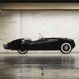 Clark Gable's Jaguar XK120