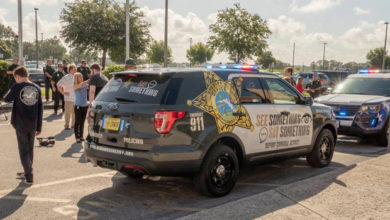 Illusions Custom Auto Graphics wrapped two Sheriff's Department vehicles