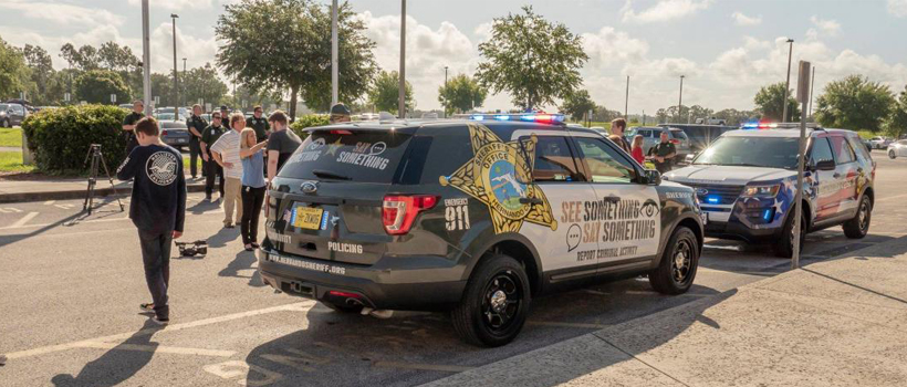 Illusions Custom Auto Graphics wrapped two Sheriff's Department vehicles