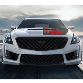 Front-end rendering of the 2018 CTS-V by Pfaff Designs. See a full rendering below.