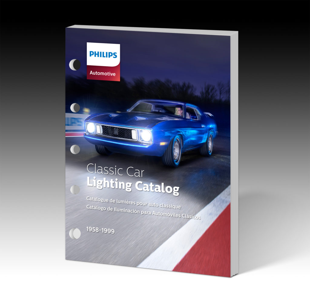 Philips Classic Car Lighting Catalog Covers 72 Old School Makes THE SHOP