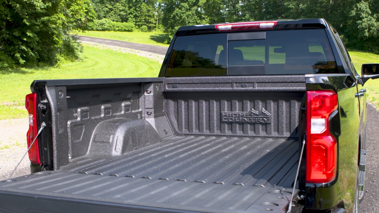2019 Chevy Silverado, featuring a larger rear box