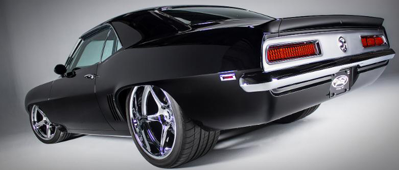 1969 Chevrolet Camaro named TUX, customized by Detroit Speed