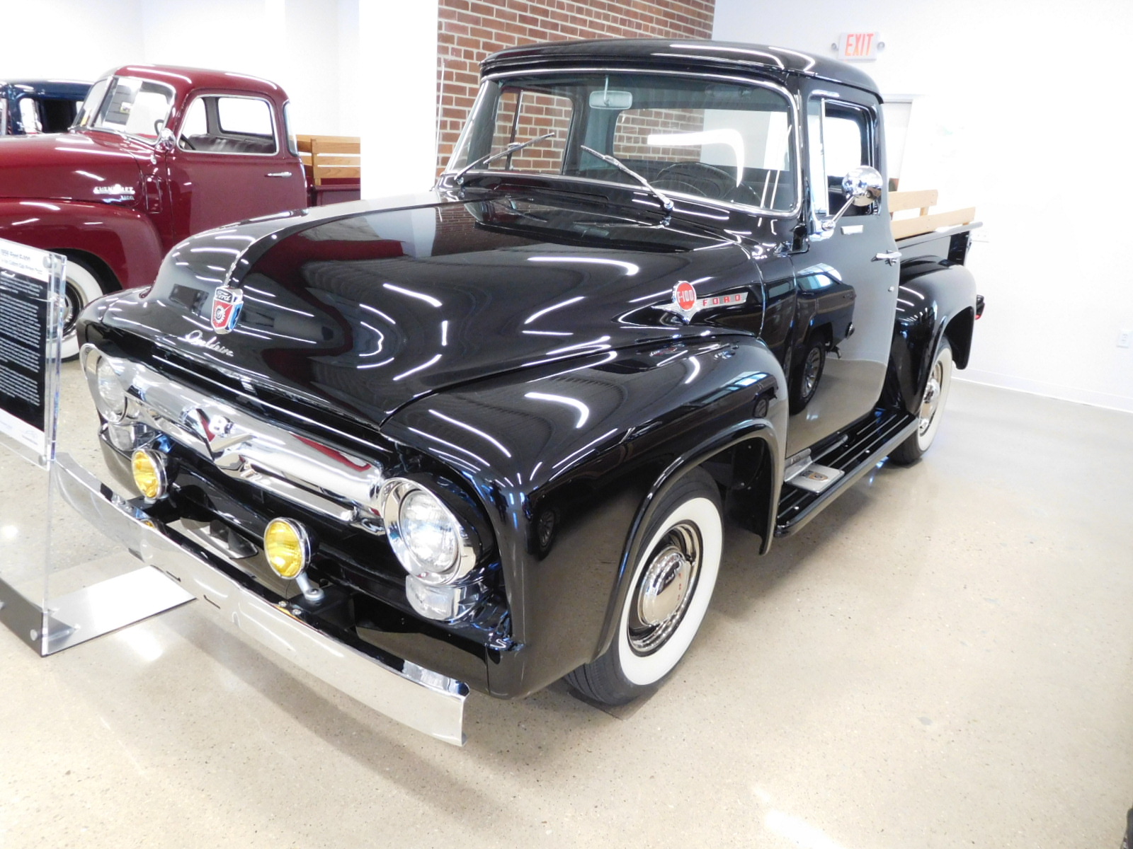 Truck on display at The Automobile Gallery