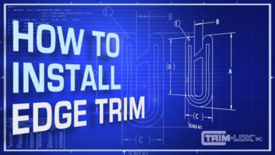 How to Install Edge Trim | THE SHOP