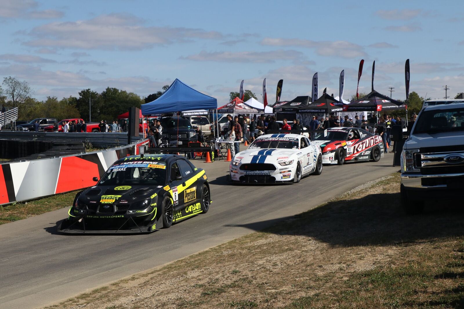 Speed Ring 2017 at the M1 Concourse near Detroit in Michigan