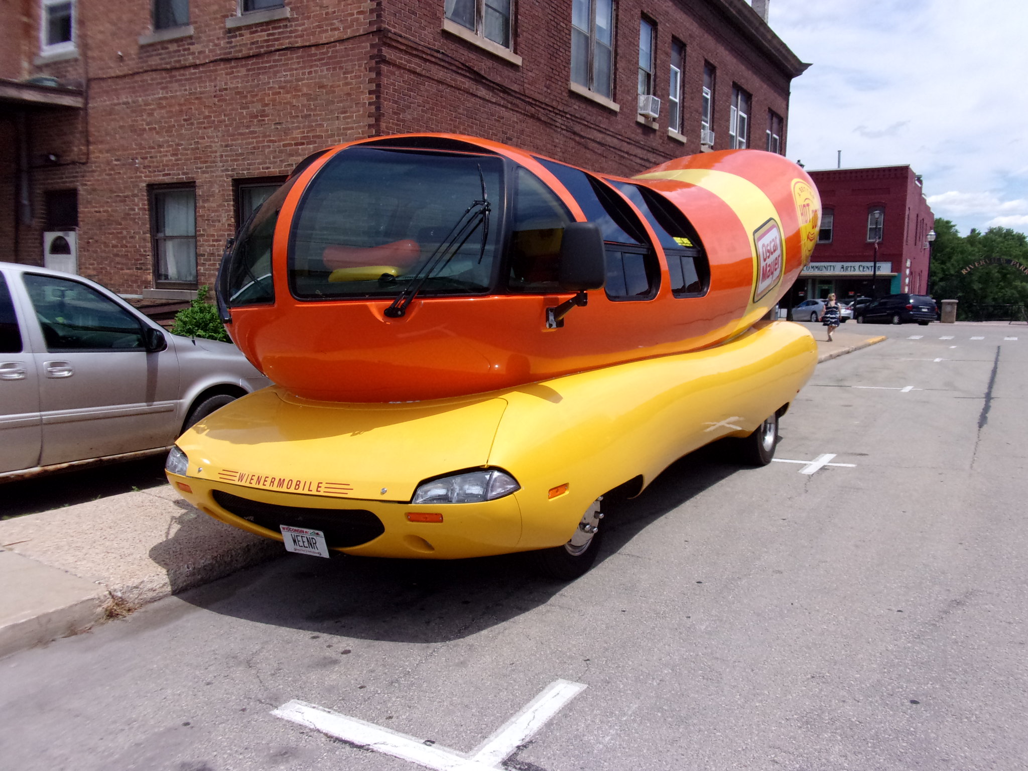 The world-famous Wienermobile showcases how a little creativity can help a custom car shop get a lot of attention on a tight bud