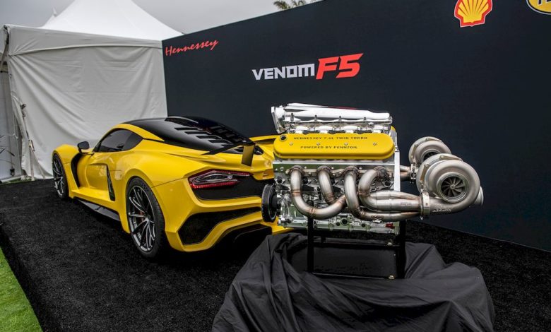 hennessey venom f5 engine