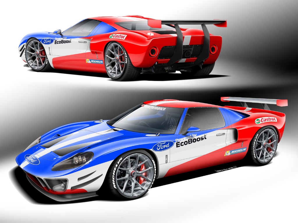 The Future GT Forty race car by Superformance is set to debut in the MagnaFlow booth at the Oct. 30-Nov. 2 SEMA Show in Las Vega
