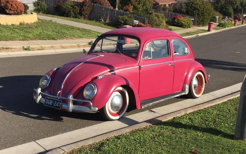The VW Bug before it became "Barnfind 66" by Funkeefish of Tendring, Great Britain