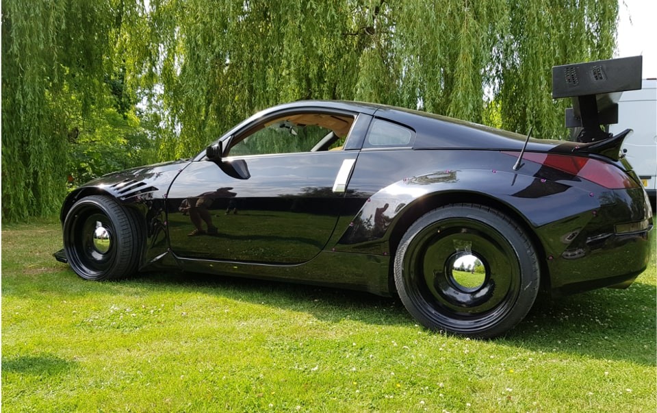 Before shot before the car was wrapped to be become Barnfind by Mark Chamberlain from Funkeefish of Tendring, Great Britain