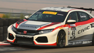 Honda will display its championship-winning Civic Type R TCR, fresh off its victorious Pirelli World Challenge season