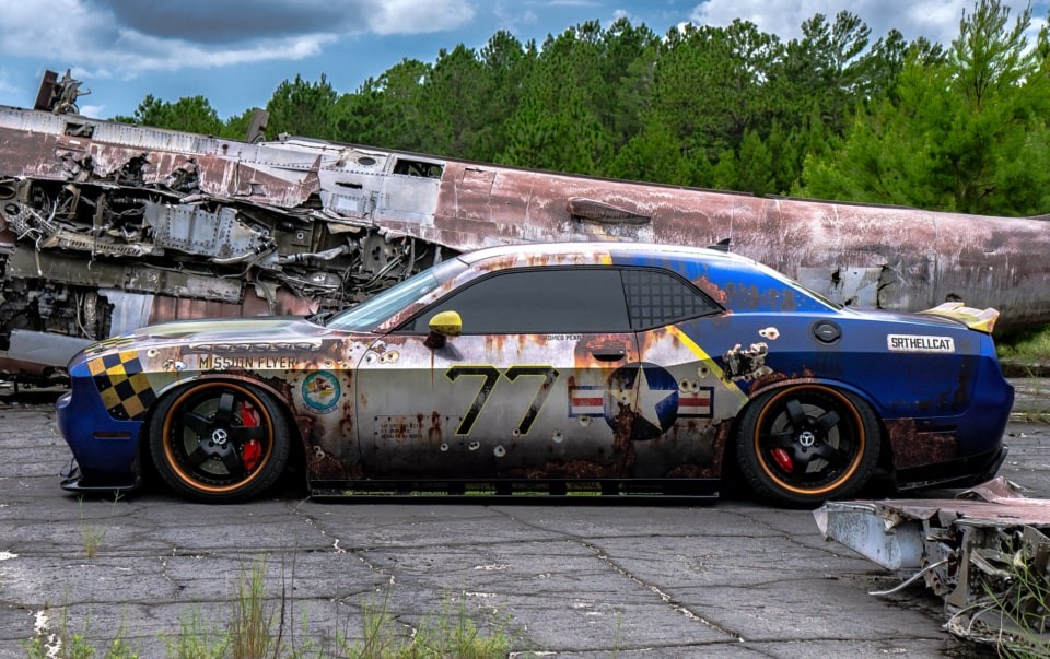 Mission Flyer 2.0 wrap by MetroWrapz of Hollywood, Florida