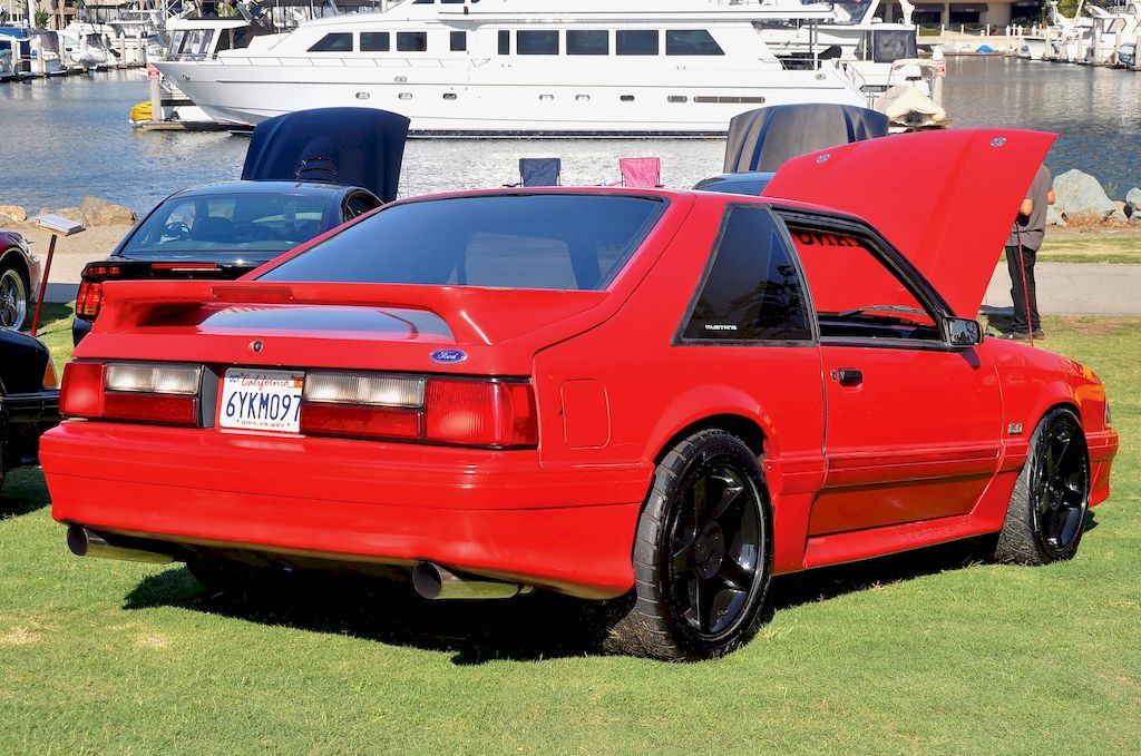 Mustang GTs from the late 1980s are still very popular as street performance cars, there's a ton of aftermarket parts and compon