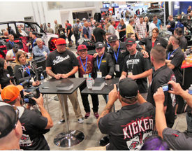 The cast of "Street Outlaws" will once again be at the center of attention in the KICKER SEMA booth